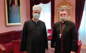 Arhiv / Reis Kavazović i kardinal Božanić